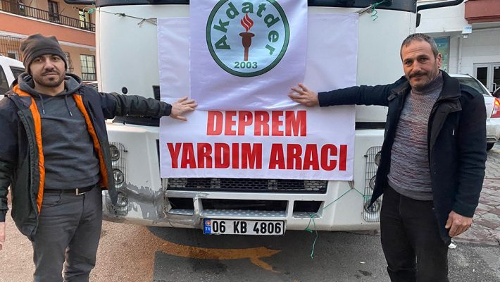 Yardım Araçlarımız Afet Bölgesine Gitmeye Devam Ediyor
